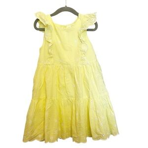 Yellow toddler girl dress size 5t